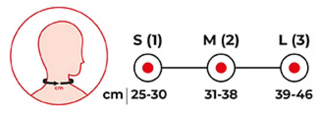 VARİTEKS 206 Çenelikli Nelson Boyun Korsesi - TEN M(2) 2