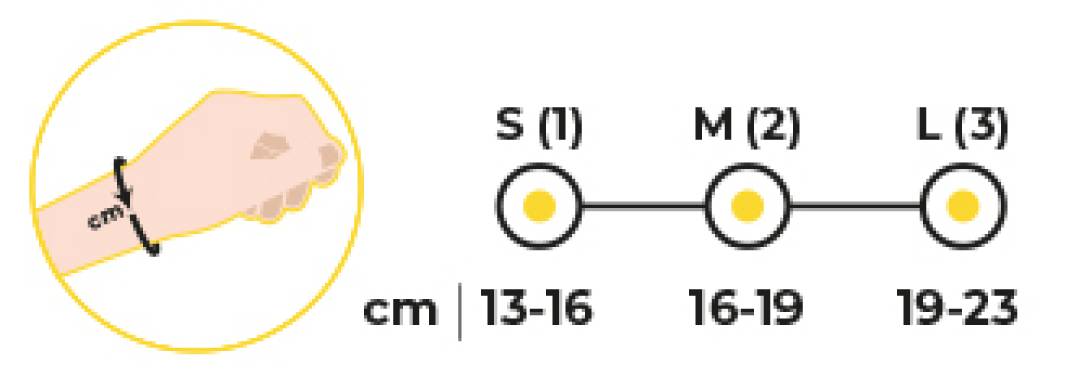 VARİTEKS 722 Baş Parmaklı Bileklik - S(1) 3