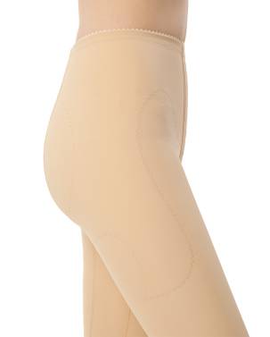 VARİTEKS 123 Agraflı Bel - Diz Altı / Destekli Liposuction Korse SİYAH XXXL(6) 2