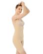VARİTEKS 218 Agraflı Göğüs Altı- Diz Üstü / Sırtı Kapalı Liposuction Korse 2
